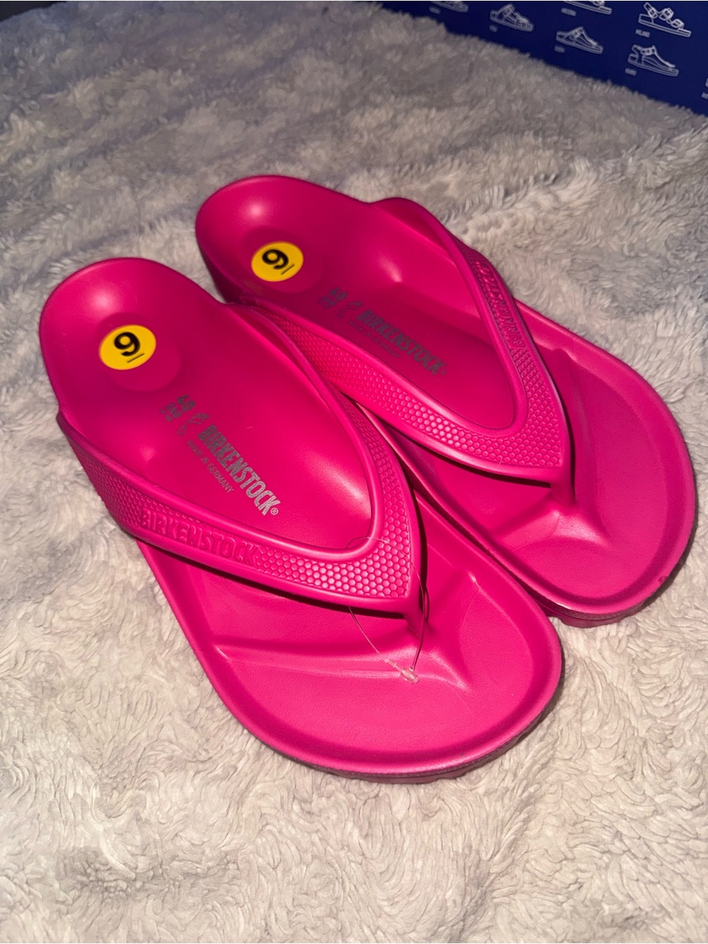 Birkenstock Women’s Hot Pink Flip Flop Sandals